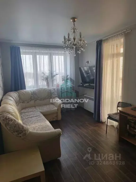 1-к кв. Омская область, Омск Пригородная ул., 21к3 (42.2 м) - Фото 2