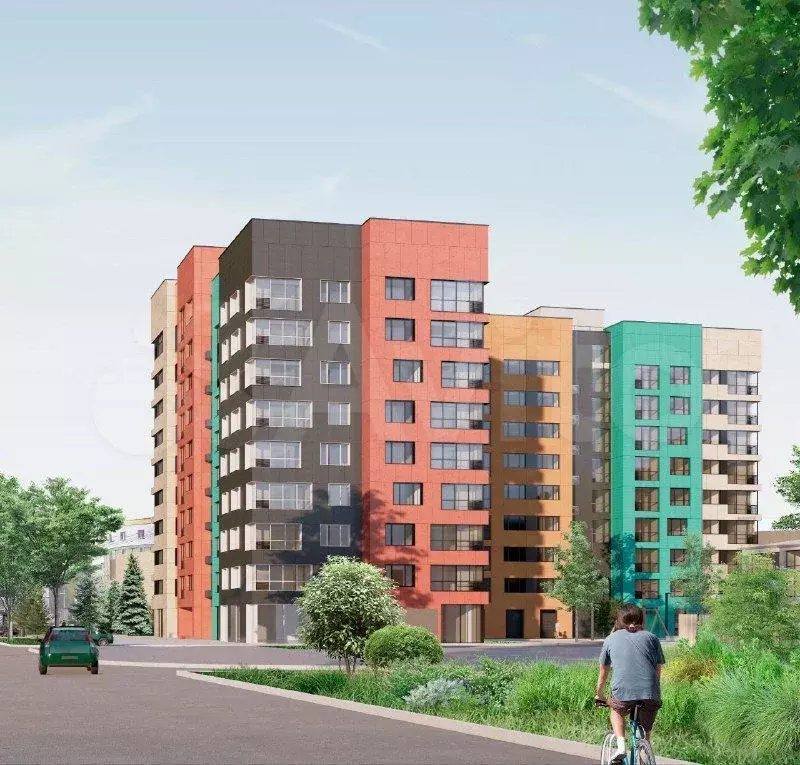 1-к. квартира, 43,8 м, 7/9 эт. - Фото 0