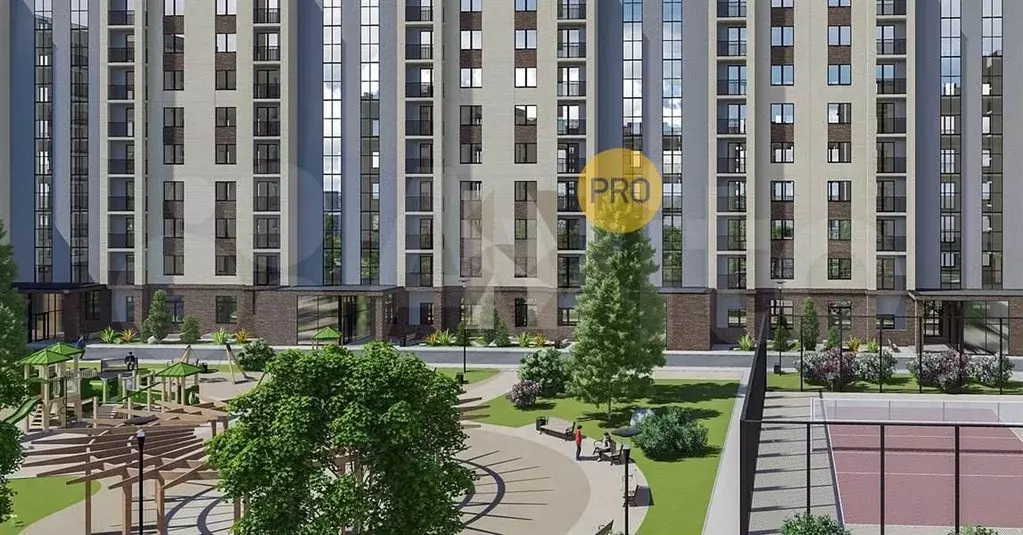 Квартира-студия, 30,1 м, 2/9 эт. - Фото 1