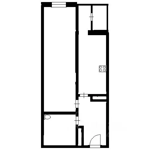 1-к кв. Севастополь просп. Античный, 26 (42.0 м) - Фото 2
