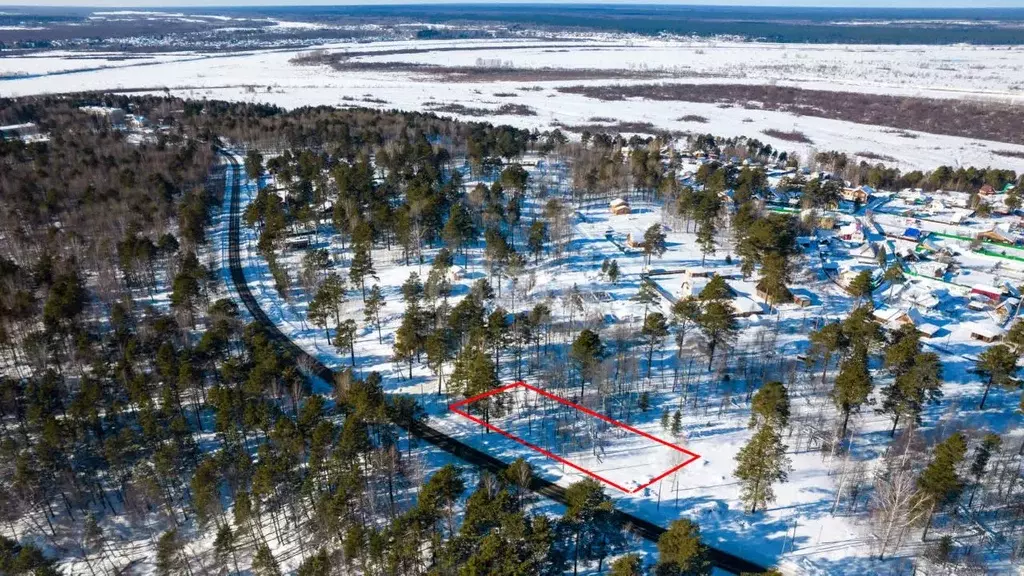 Участок в Томская область, Томский район, пос. Синий Утес Парковая ул. ... - Фото 0