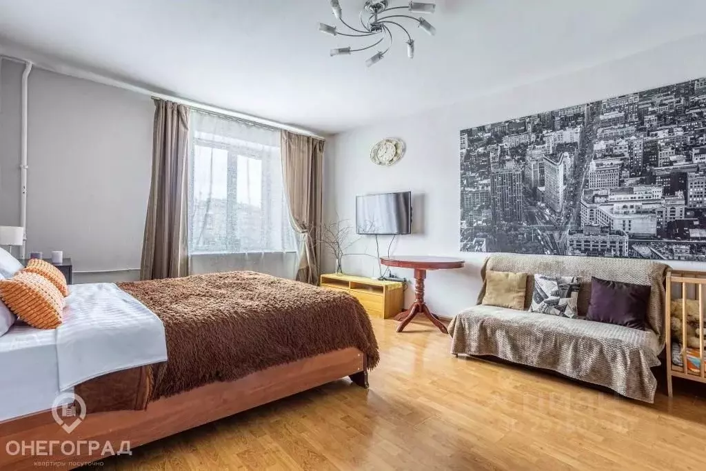 1-к кв. Карелия, Петрозаводск просп. Ленина, 37 (34.0 м) - Фото 0