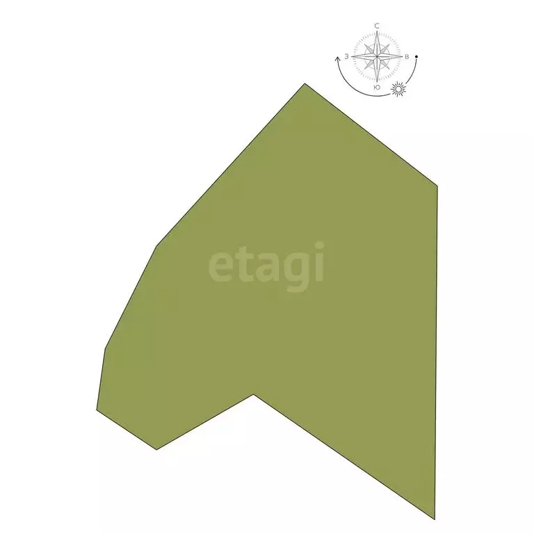 Участок в село Куюс, Центральная улица (457 м) - Фото 2