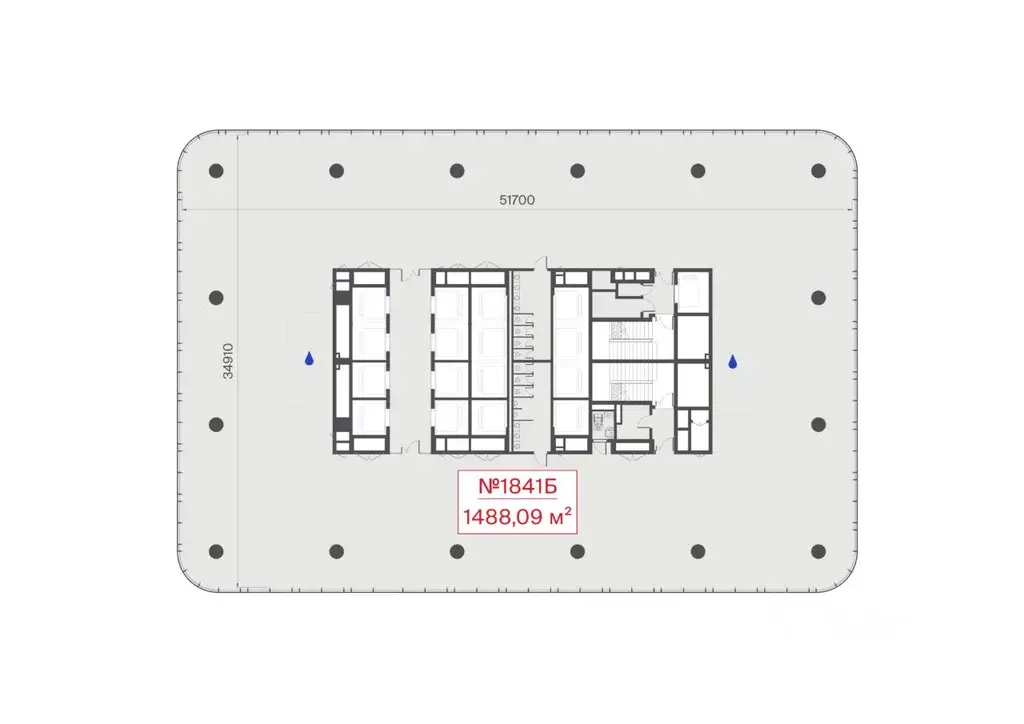 Офис в Москва Верейская ул., 29С29 (1488 м) - Фото 2
