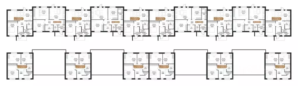 Таунхаус в Ленинградская область, Всеволожск ш. Южное (108 м) - Фото 2