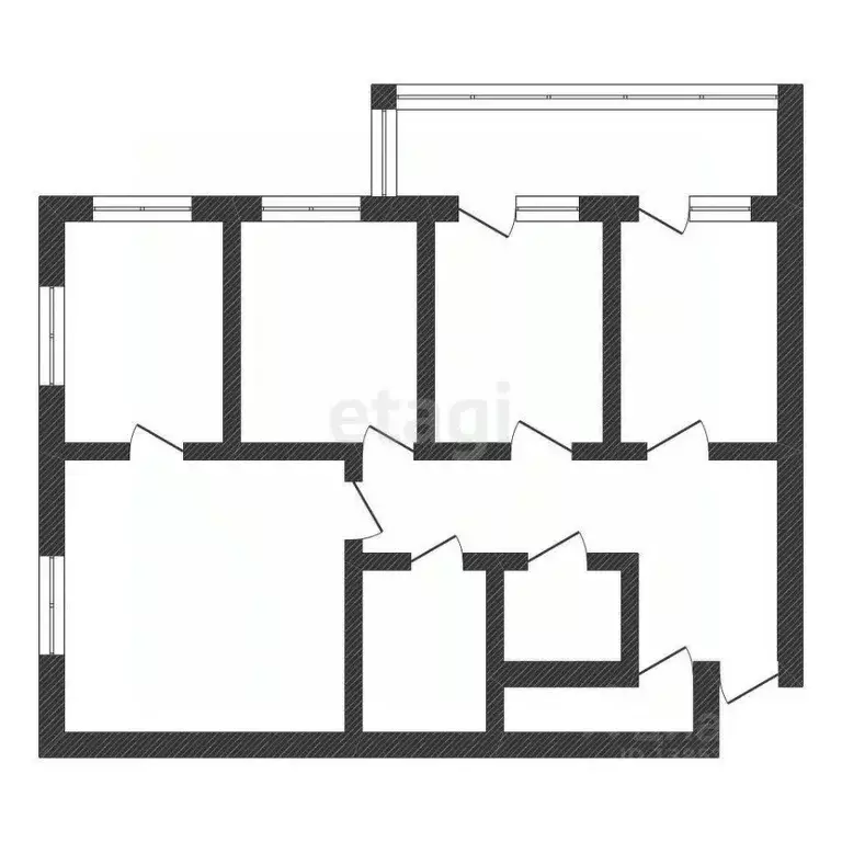 4-к кв. Приморский край, Владивосток ул. Карбышева, 22Б (91.6 м) - Фото 1