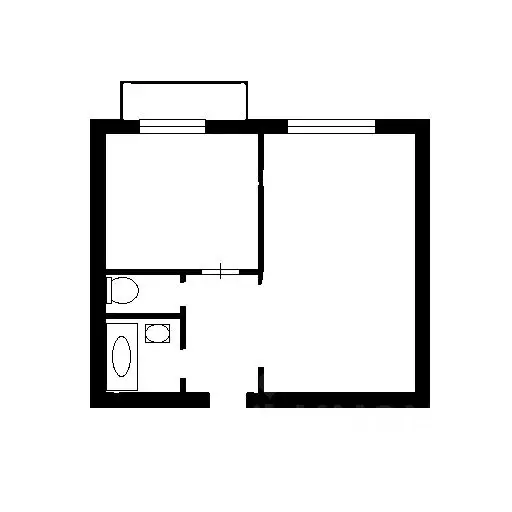 1-к кв. Москва Варшавское ш., 160к2 (41.8 м) - Фото 1