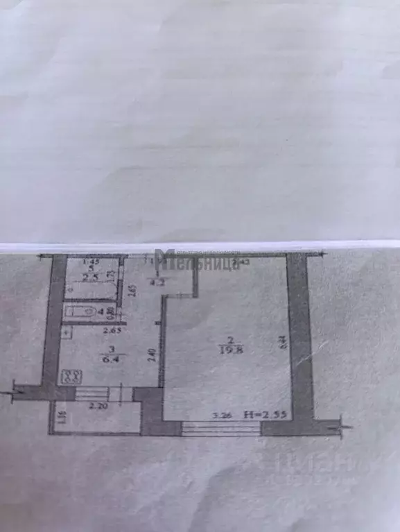 1-к кв. Волгоградская область, Городище рп Промышленная ул., 21 (34.1 ... - Фото 2