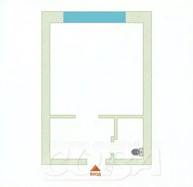 1-к кв. Тюменская область, Тюмень ул. Беляева, 23/1 (20.0 м) - Фото 1