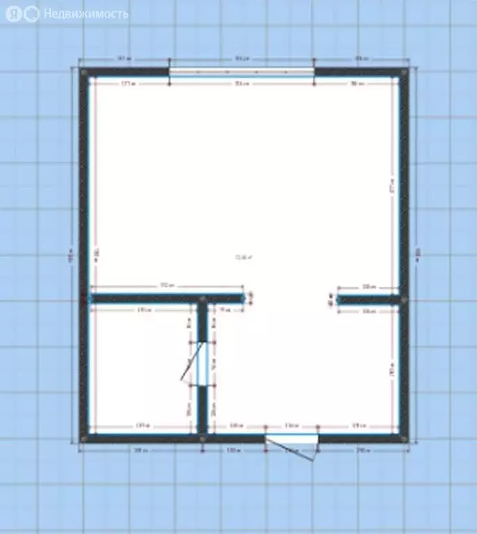 1-комнатная квартира: Липецк, улица Валентины Терешковой, 28/4 (18.1 ... - Фото 1