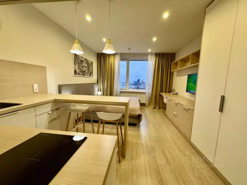 Студия Москва просп. Андропова, 10 (26.1 м) - Фото 2