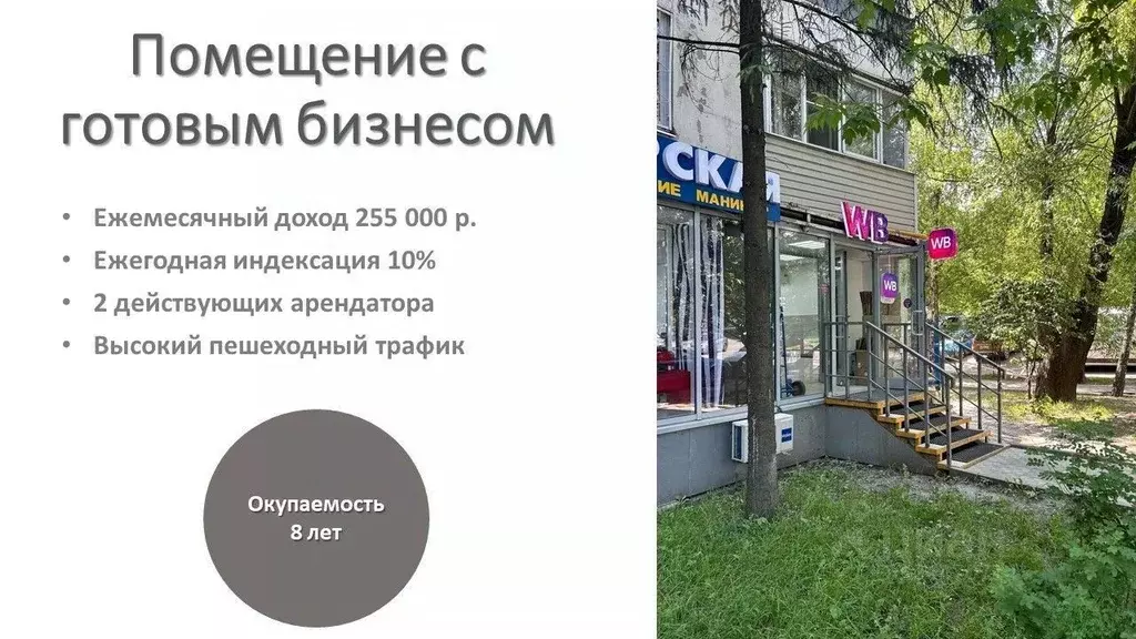 Помещение свободного назначения в Москва Днепропетровская ул., 3К1 (63 ... - Фото 1