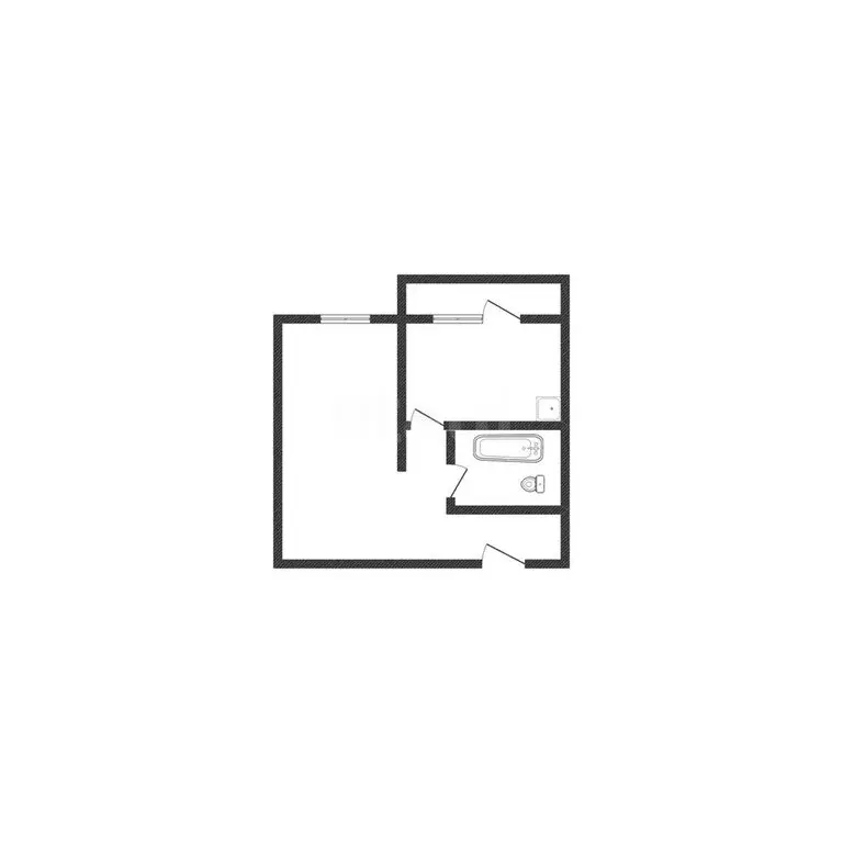 1-комнатная квартира: Бийск, Социалистическая улица, 31 (35.2 м) - Фото 1
