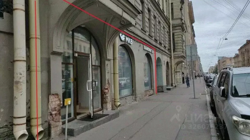 Помещение свободного назначения в Санкт-Петербург 9-я Васильевского ... - Фото 2