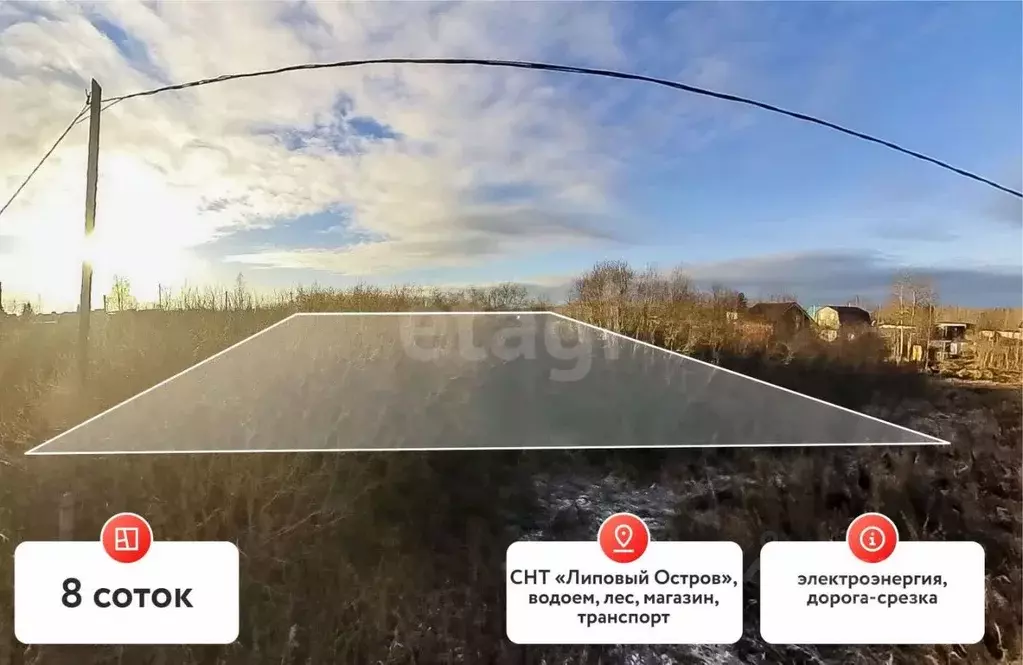 Участок в Тюменская область, Тюмень Садовое товарищество Липовый ... - Фото 0