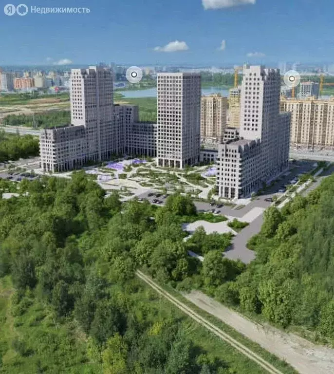 1-комнатная квартира: Тюмень, улица Евгения Войнова, 3 (41.9 м) - Фото 2