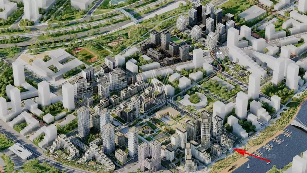 Торговая площадь в Москва наб. Марка Шагала, 15к2 (97 м) - Фото 1