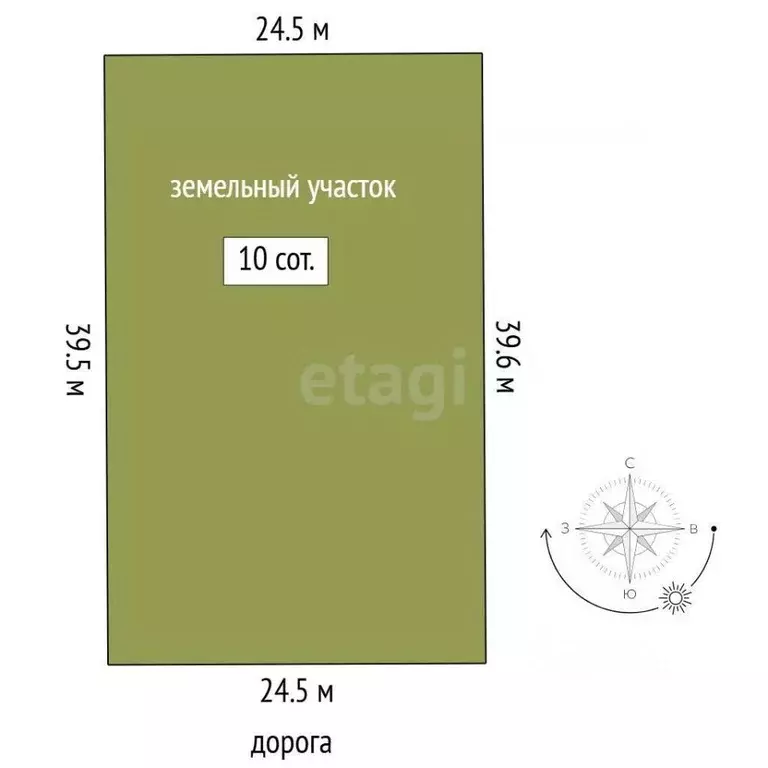 Участок в Тюменская область, Нижнетавдинский район, с. Тюнево  (10.0 ... - Фото 0