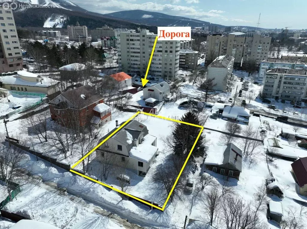 Дом в Южно-Сахалинск, 19-й микрорайон, Родниковая улица, 5Б (353.5 м) - Фото 1