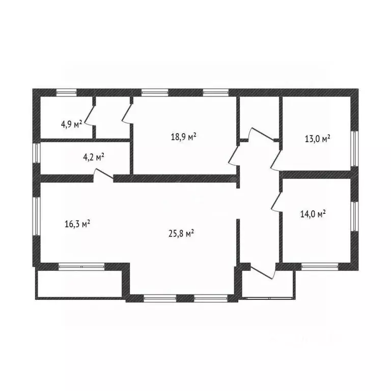 Дом в Брянская область, Брянский район, Отрадненское с/пос, с. ... - Фото 1