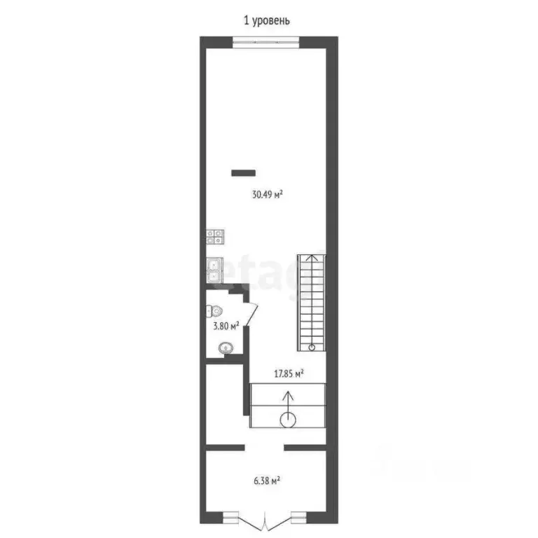 2-к кв. Тюменская область, Тюмень ул. Тимофея Чаркова, 87 (112.0 м) - Фото 1