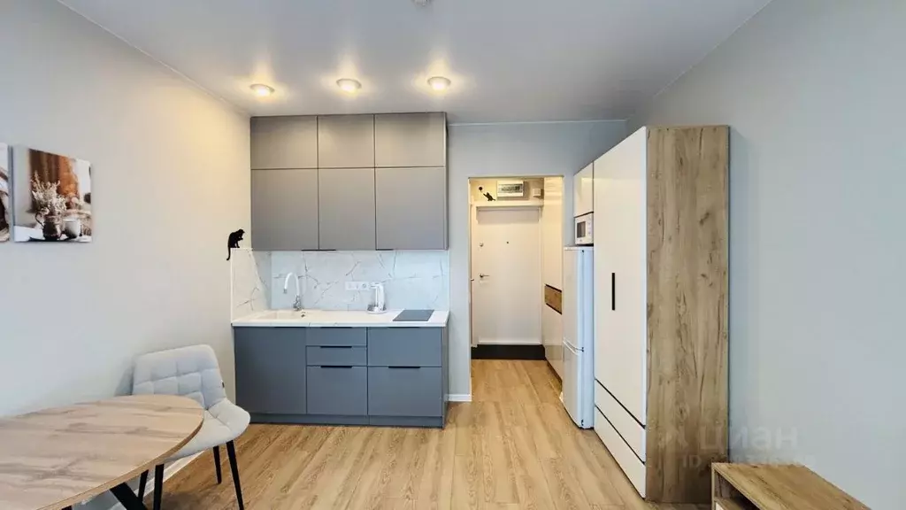 Студия Москва ул. Большое Понизовье, 8 (19.7 м) - Фото 1