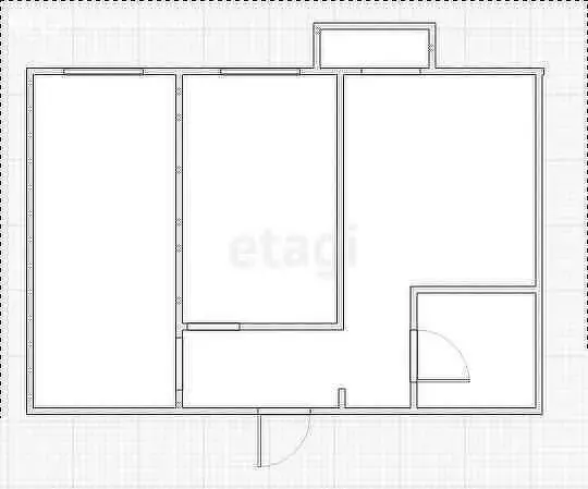 2-комнатная квартира: Абакан, проспект Дружбы Народов, 1 (48.5 м) - Фото 0