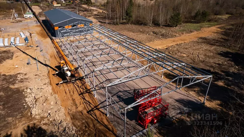 Склад в Ленинградская область, Ломоносовский район, Пениковское с/пос, ... - Фото 1