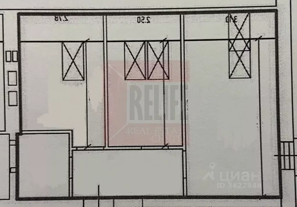 2-к кв. Калининградская область, Гурьевск бул. Краковский, 16 (43.0 м) - Фото 2