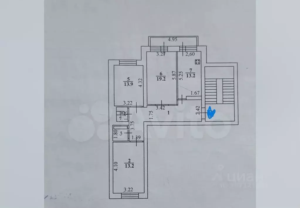 3-к кв. Иркутская область, Иркутск ул. Ржанова, 1/3 (84.0 м) - Фото 1