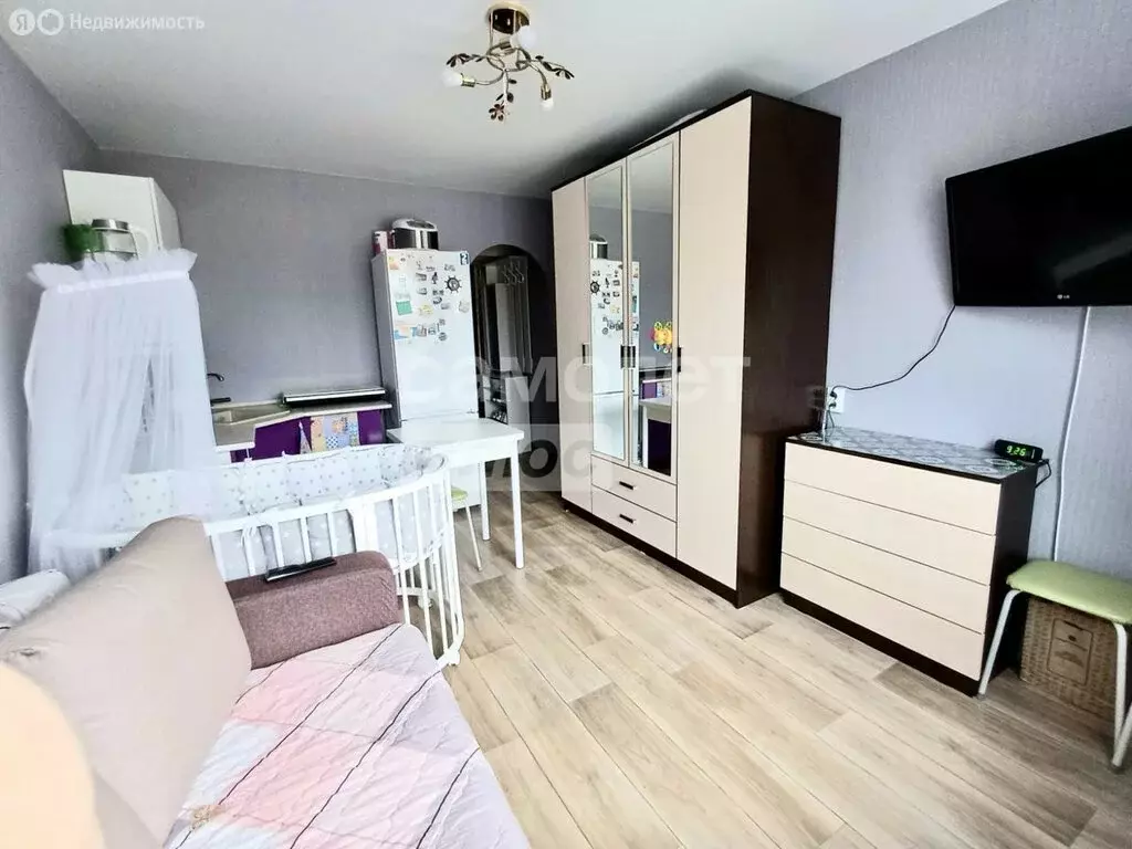 1к в -комнатной квартире (17.4 м) - Фото 1