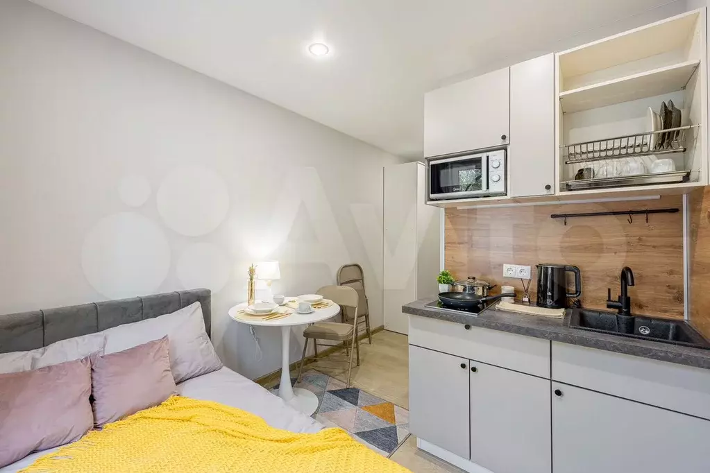 Квартира-студия, 15 м, 1/9 эт. - Фото 1