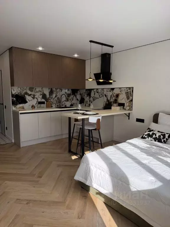 Студия Санкт-Петербург пос. Парголово, Заречная ул., 13к3 (28.9 м) - Фото 1