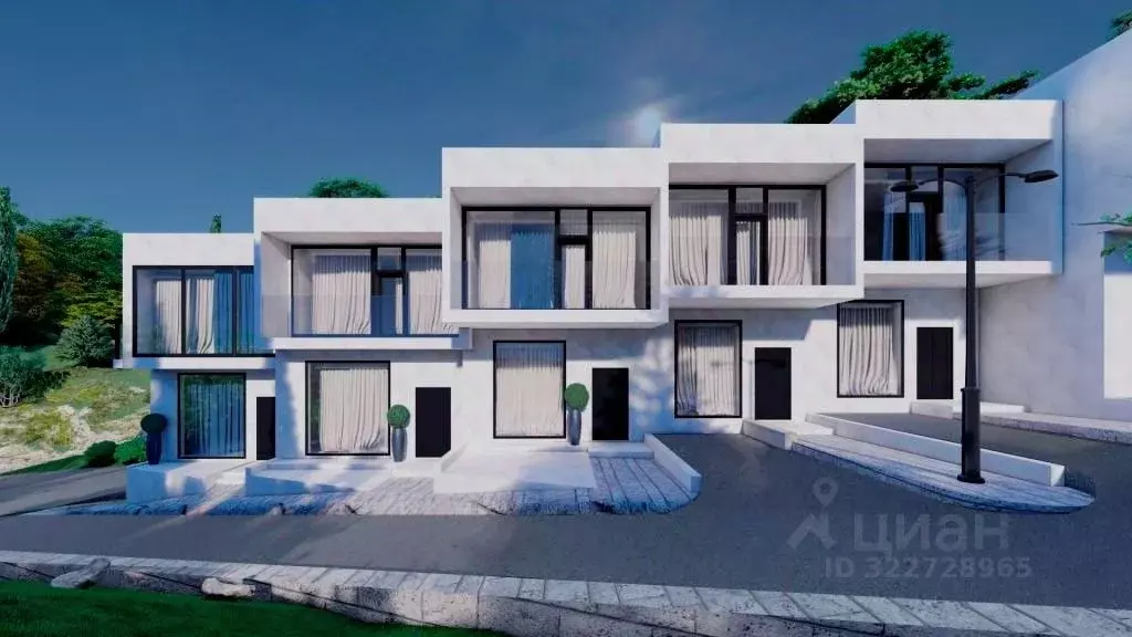 Таунхаус в Крым, Ялта муниципальный округ, Гурзуф пгт пер. Солнечный ... - Фото 1