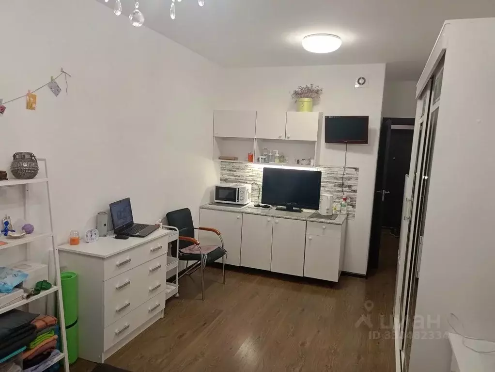 Студия Санкт-Петербург ул. Летчика Лихолетова, 14к2 (24.9 м) - Фото 1