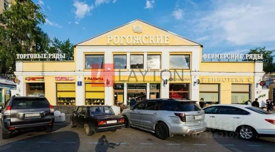 Помещение свободного назначения в Москва ул. Рогожский Вал, 5С4 (156 ... - Фото 2