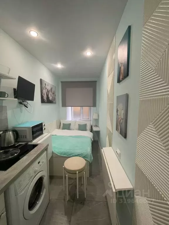 Студия Санкт-Петербург Курляндская ул., 20 (12.0 м) - Фото 1