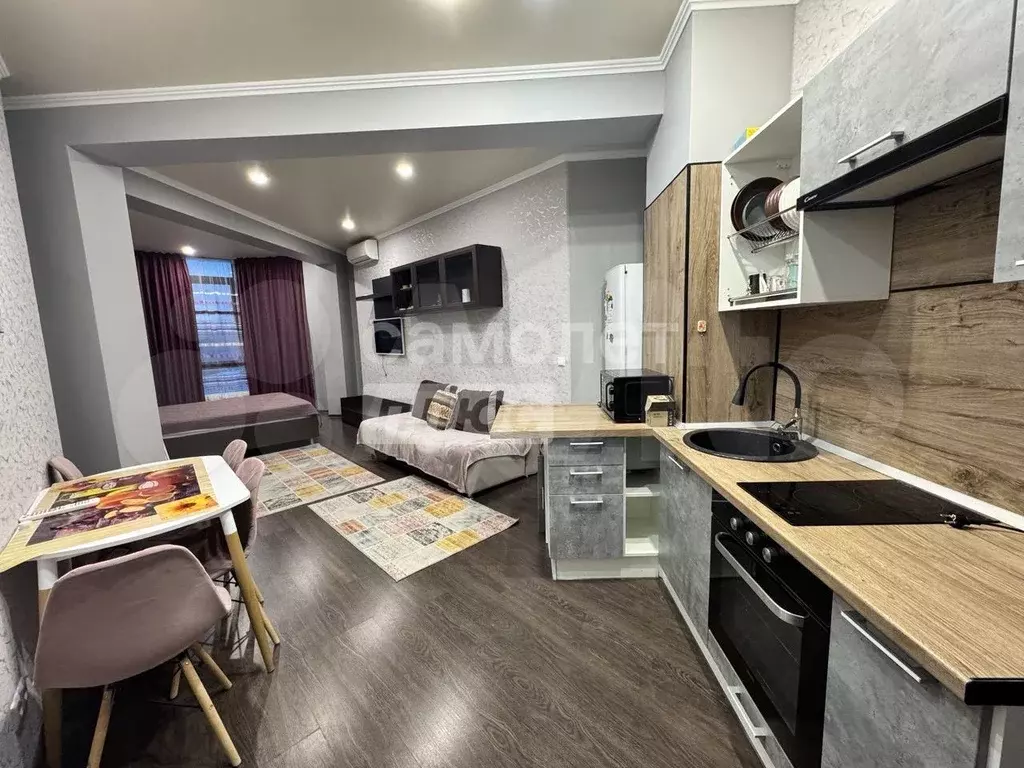 Квартира-студия, 38,8 м, 7/16 эт. - Фото 1