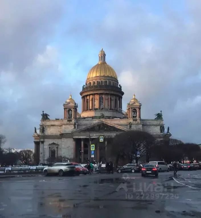 2-к кв. Санкт-Петербург наб. Реки Мойки, 62/2 (40.0 м) - Фото 1