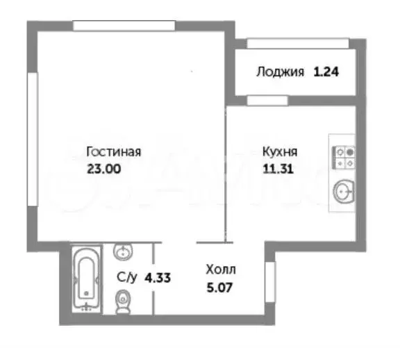 2-к. квартира, 80 м, 9/9 эт. - Фото 0