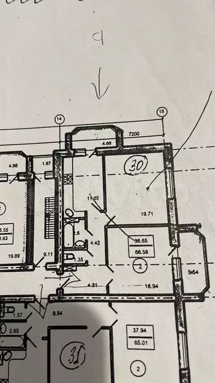 2-к. квартира, 63 м, 5/9 эт. - Фото 1