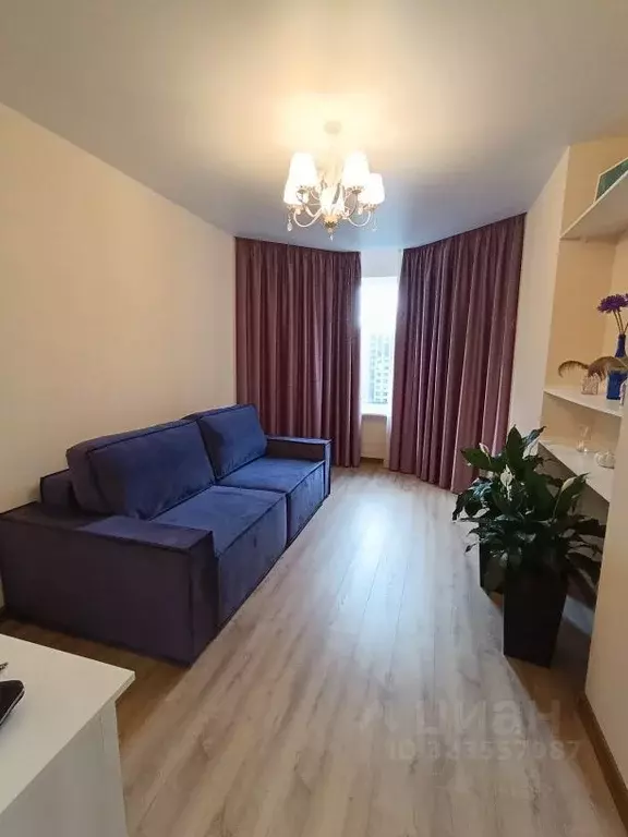 1-к кв. Санкт-Петербург Малая Бухарестская ул., 12 (41.0 м) - Фото 1