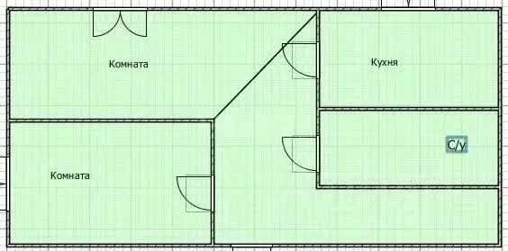 2-к кв. Сахалинская область, Холмский городской округ, с. Правда ул. ... - Фото 2