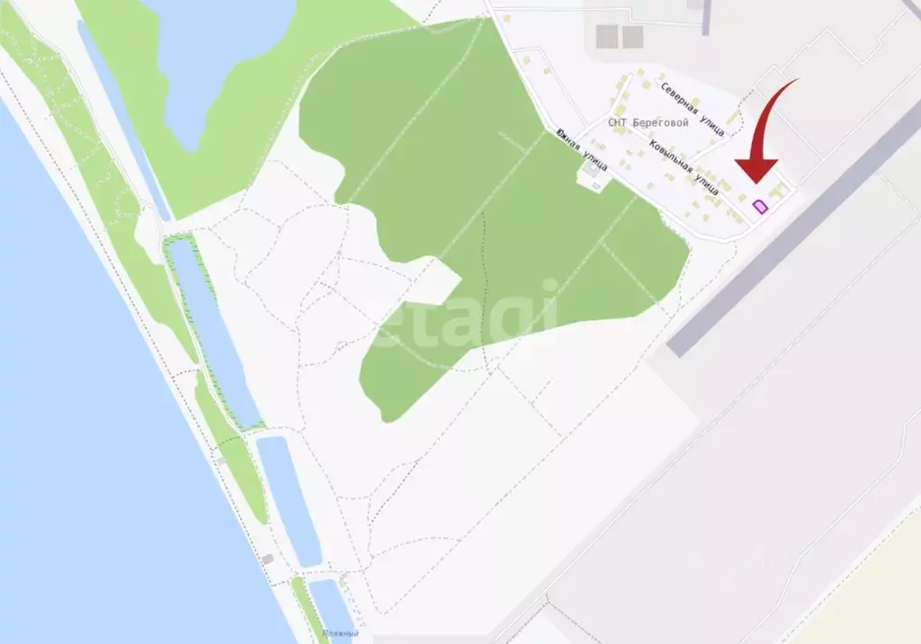 Участок в Крым, Сакский район, Новофедоровка пгт ул. Ковыльная (4.0 ... - Фото 2