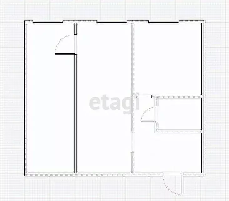 2-к кв. Костромская область, Кострома Советская ул., 96А (46.4 м) - Фото 1