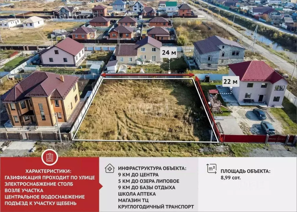 Участок в Тюменская область, Тюмень проезд Керченский (8.99 сот.) - Фото 1