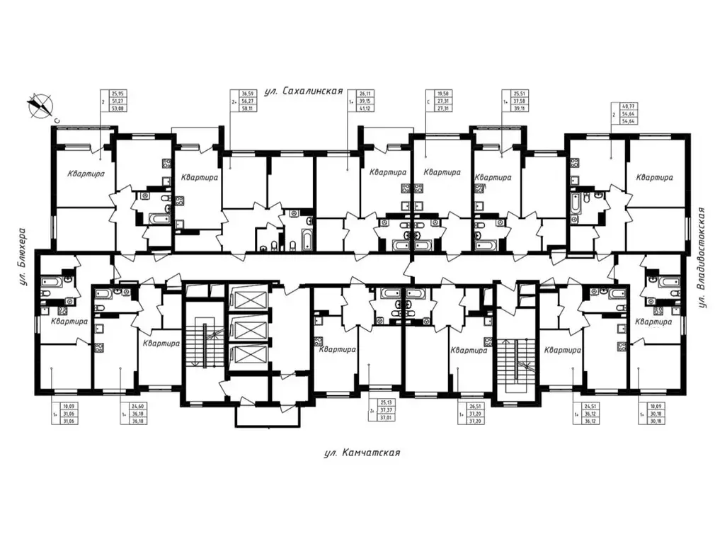 2-к кв. Свердловская область, Екатеринбург ул. Кронштадтская (53.42 м) - Фото 1