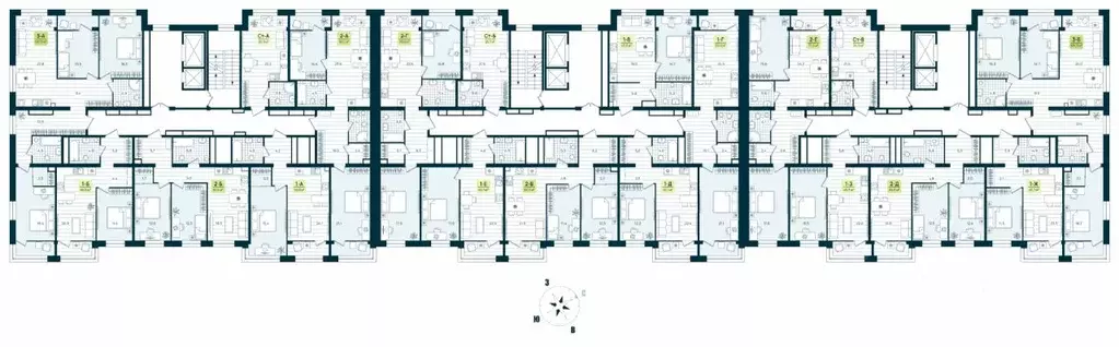 3-к кв. Ханты-Мансийский АО, Нижневартовск К-2 кв-л,  (107.0 м) - Фото 1