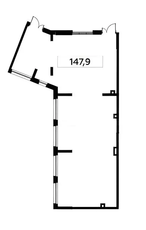 Торговая площадь в Москва 13-я Парковая ул., 18 (147 м) - Фото 1