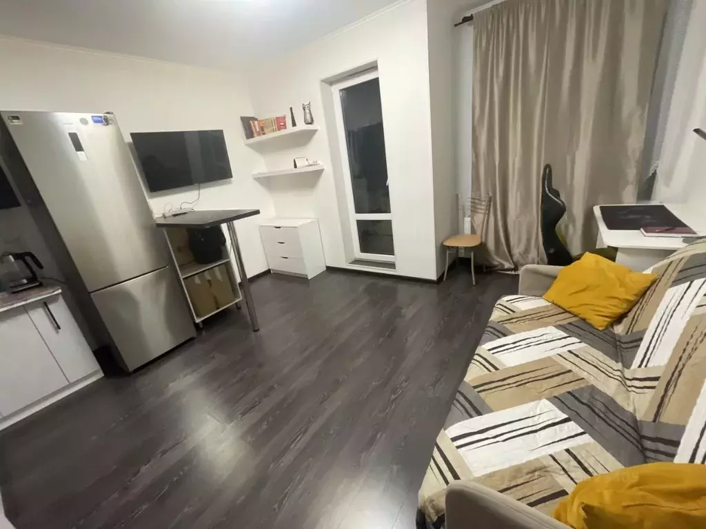 Студия Санкт-Петербург ул. Генерала Кравченко, 3к1 (24.0 м) - Фото 1